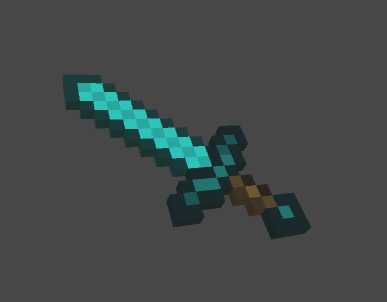 Minecraft Diamond Sword