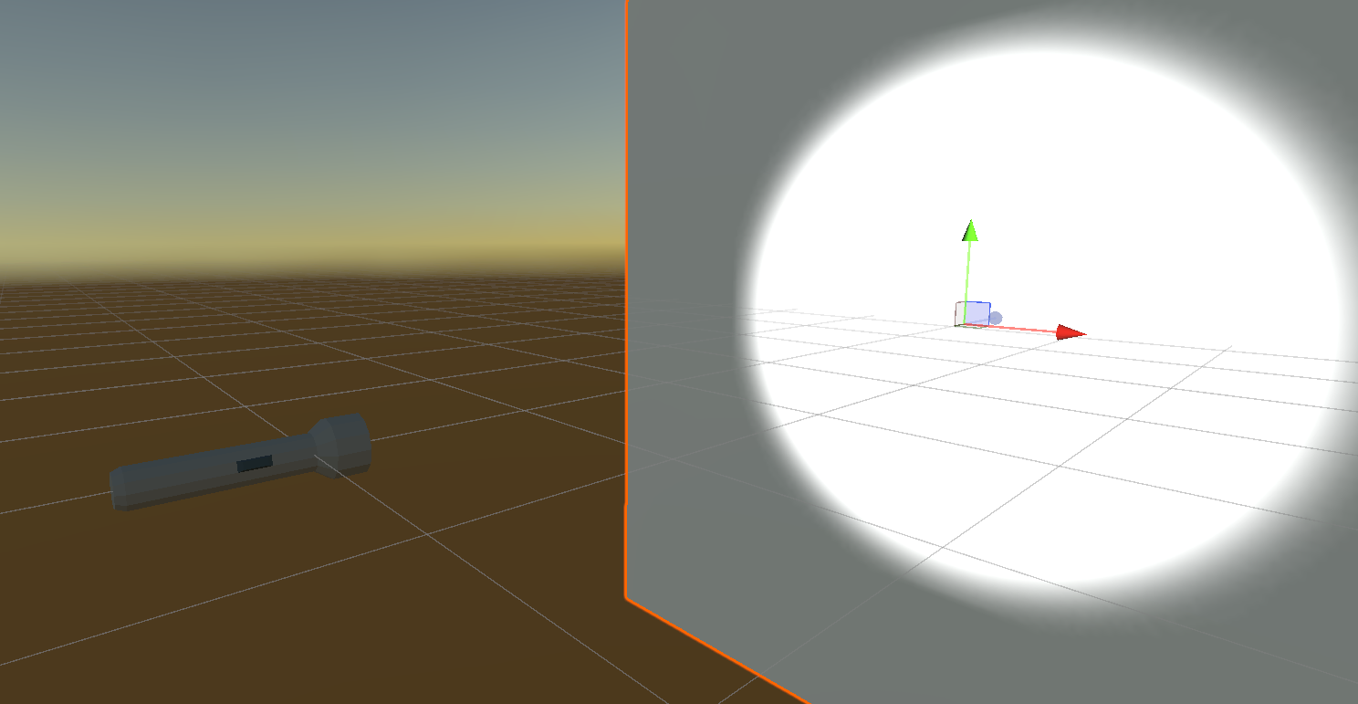Flashlight Prefab (Quest compatible)