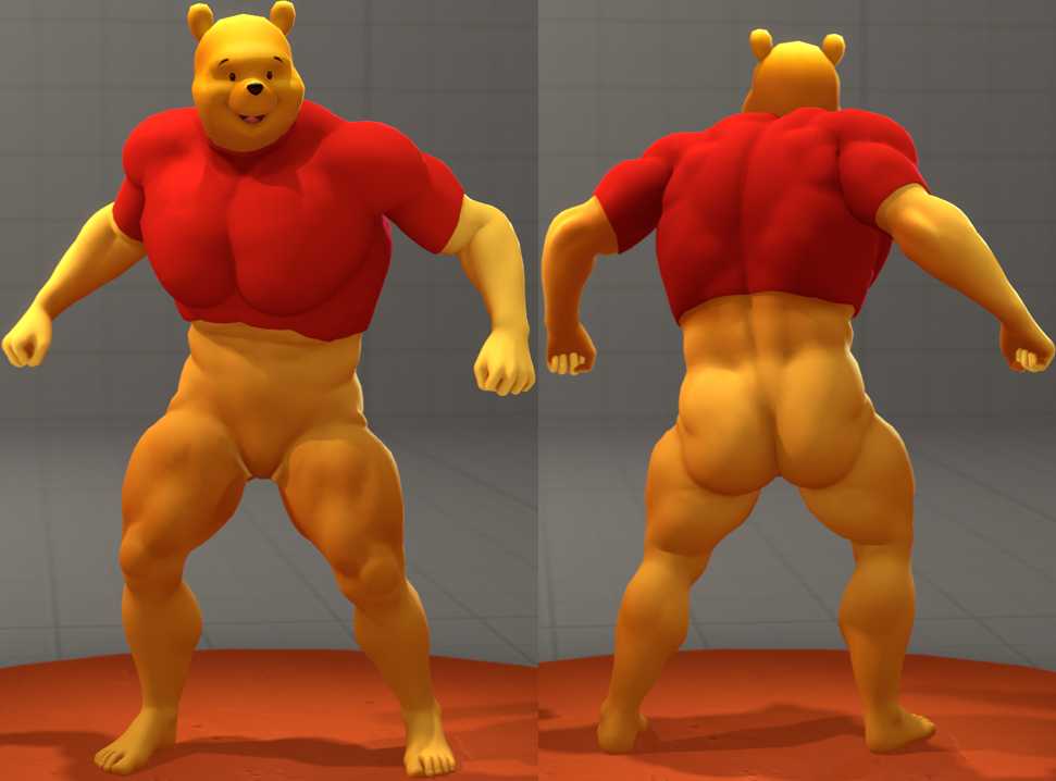 Winnie Pooh Man