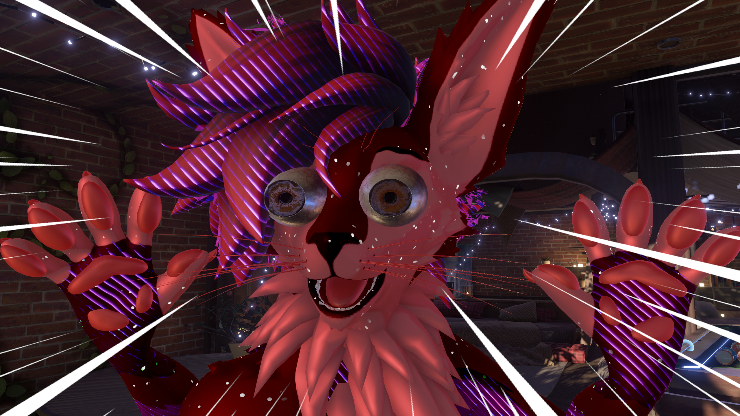 Surprised Eyeball Effect