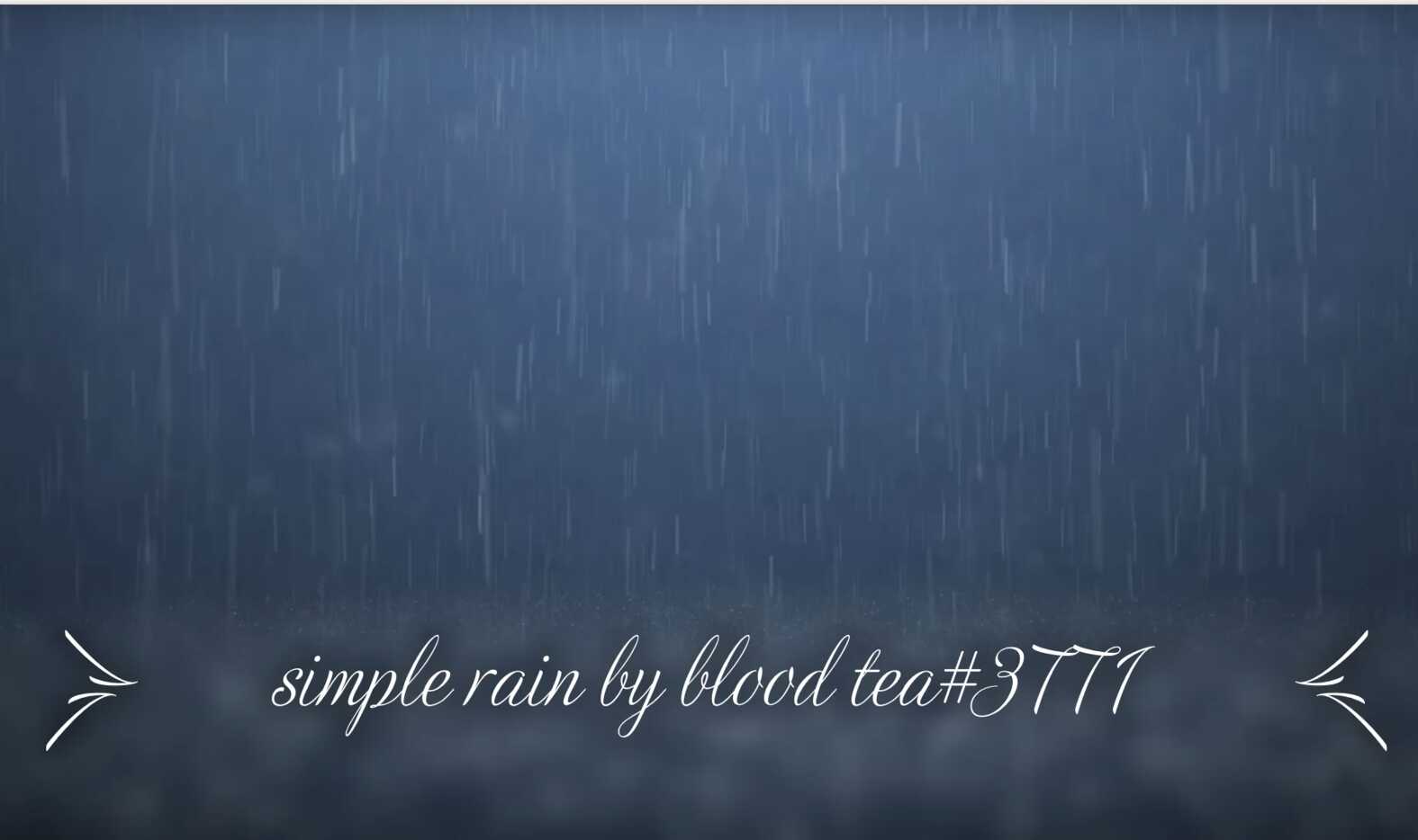 simple rain 