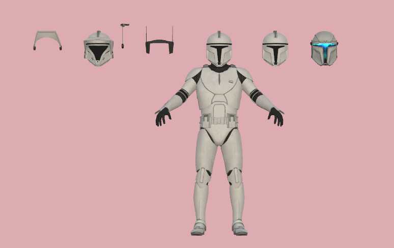 Mandalorian Clones - Star Wars Avatar Prefab(s)