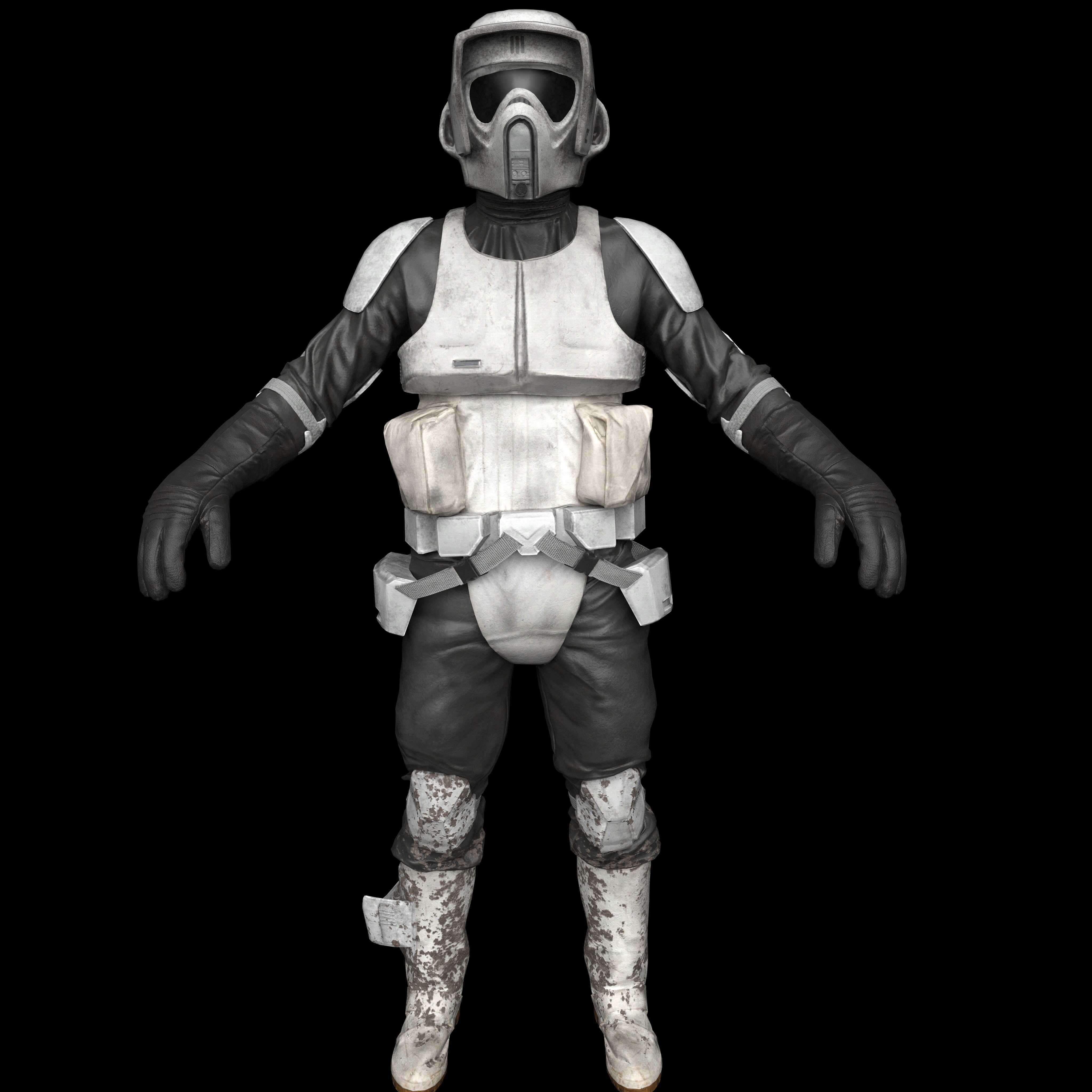 Scout Trooper - Star Wars Avatar Prefab
