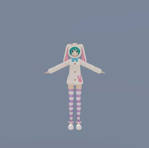  Bunny Ears Hoodie Miku
