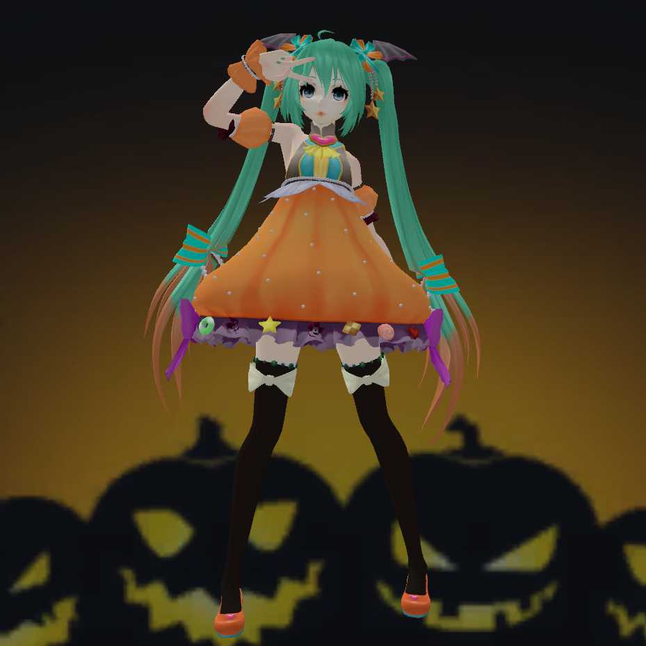 Sweet Pumpkin Miku