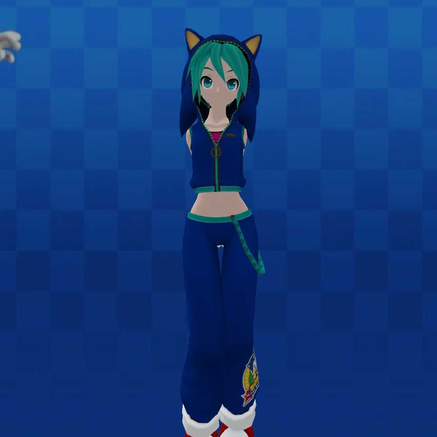 Sonic Style miku