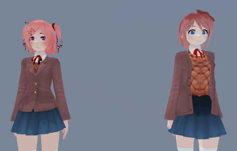 DDLC Natsuki & Sayori