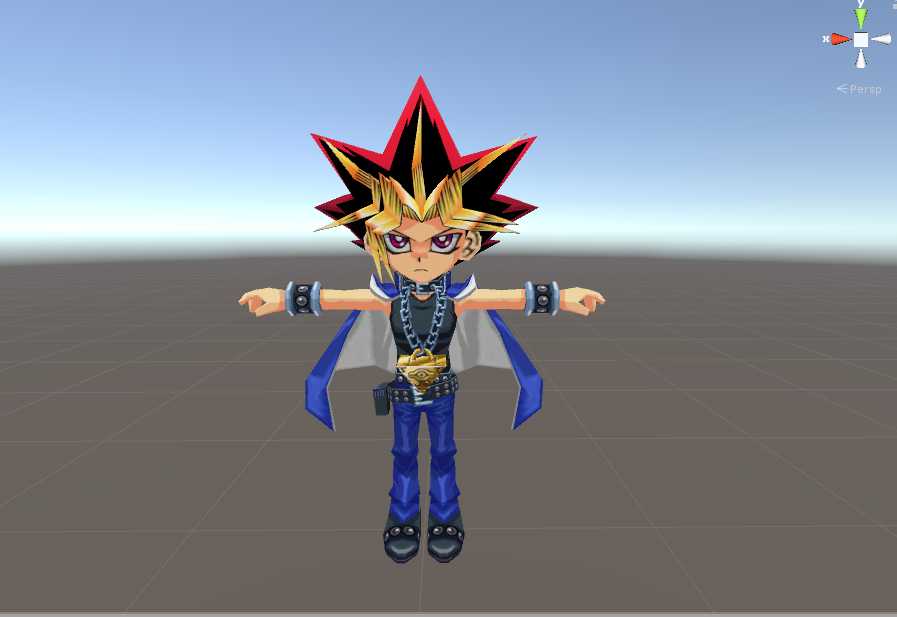 Yugi And Yami (Yu-gi-oh! 3DS Models)