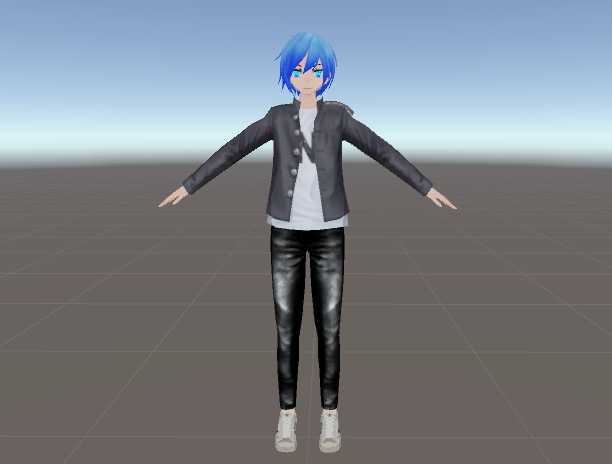 Anime boi customizable top pants hair eyes..