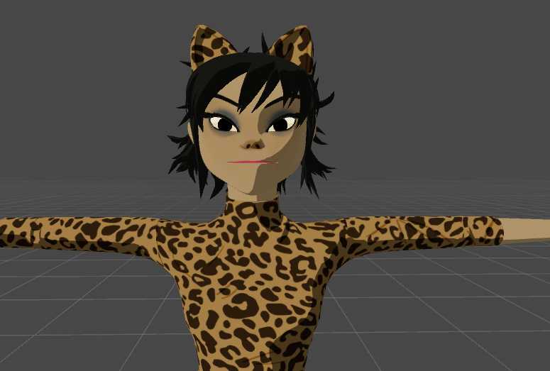 (50k) Noodle - Gorillaz (Visemes, eye tracking, dynamic bones)