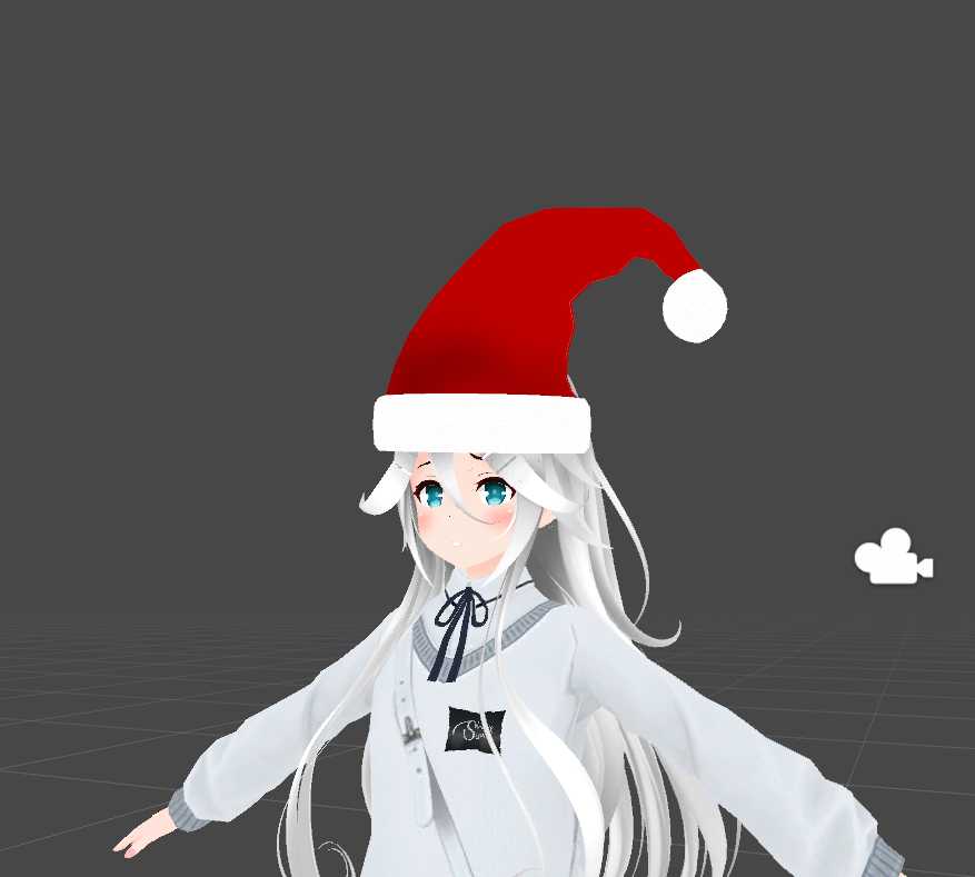 Rigged Santa hat