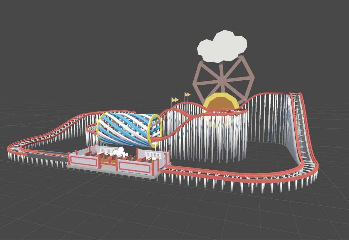 Dropable/Ridable Coaster for Avatars