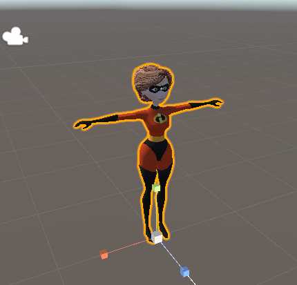 (this skin is Elastigirl)
