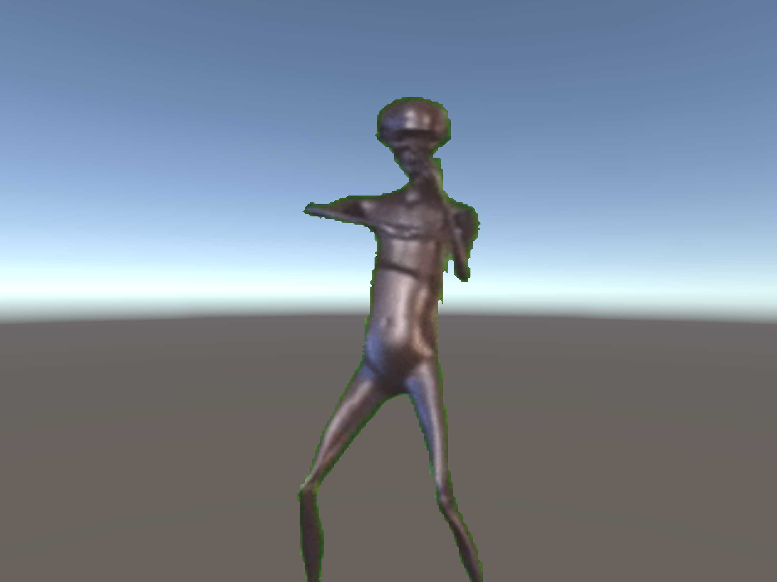 Howard The Alien Dancing (animated 2D avatar, with music!)
