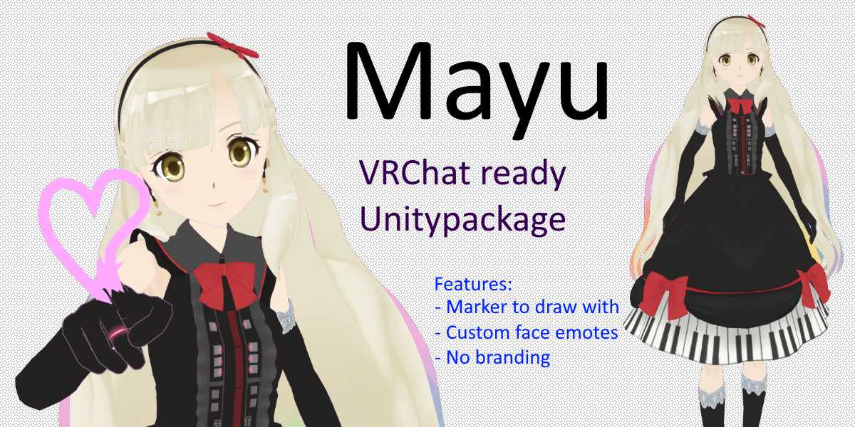 Mayu - Marker, Eyes, Lips, Emotes, No branding + World-Link
