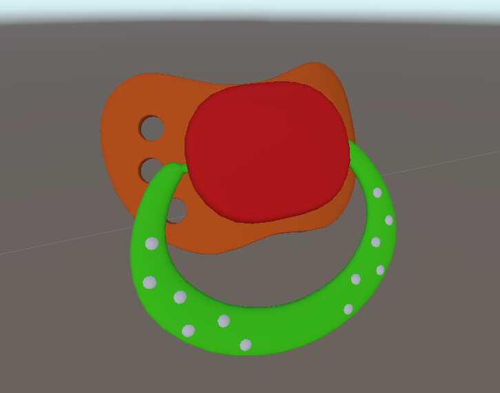 Low Poly Pacifier