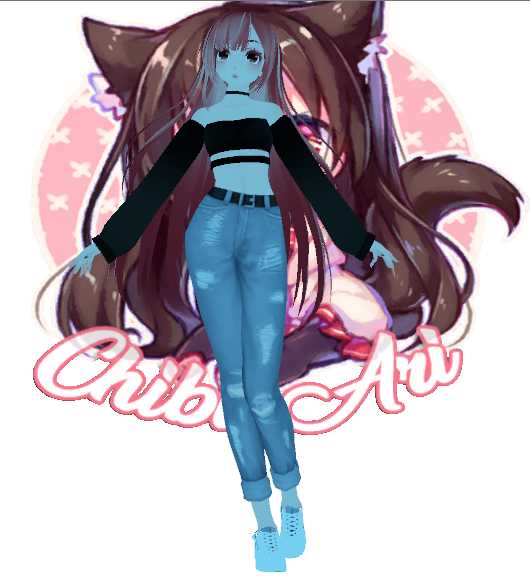 CHIBI ARI'S FIRST AVATAR 