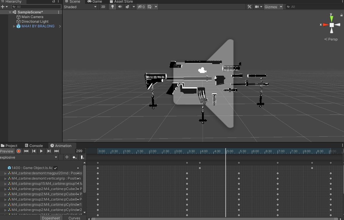 M4A1 BLACK GANG VERSION