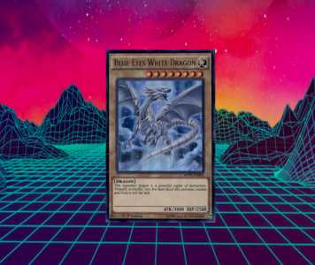 Blue Eyes White Dragon Card