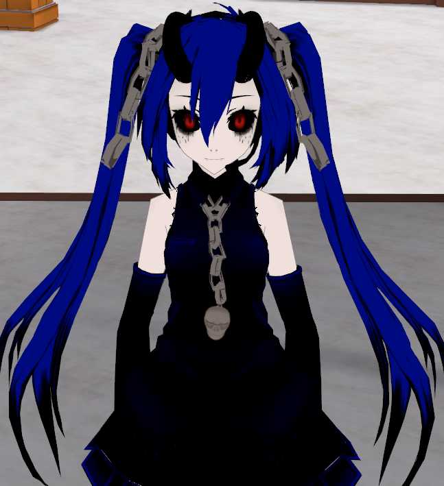 Akuma Miku (Blue Edition)