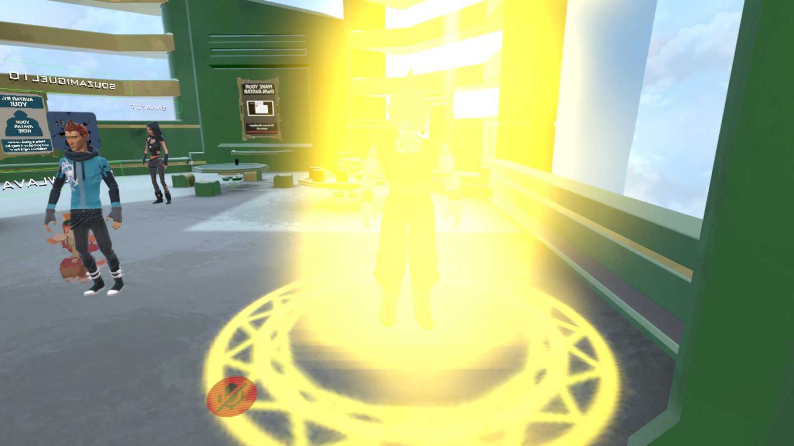 Goku Super Sayajin with Aura particles