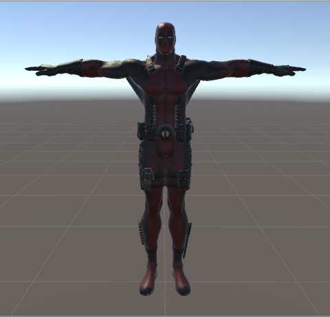 Deadpool (19.8k Polygons and Custom emote)