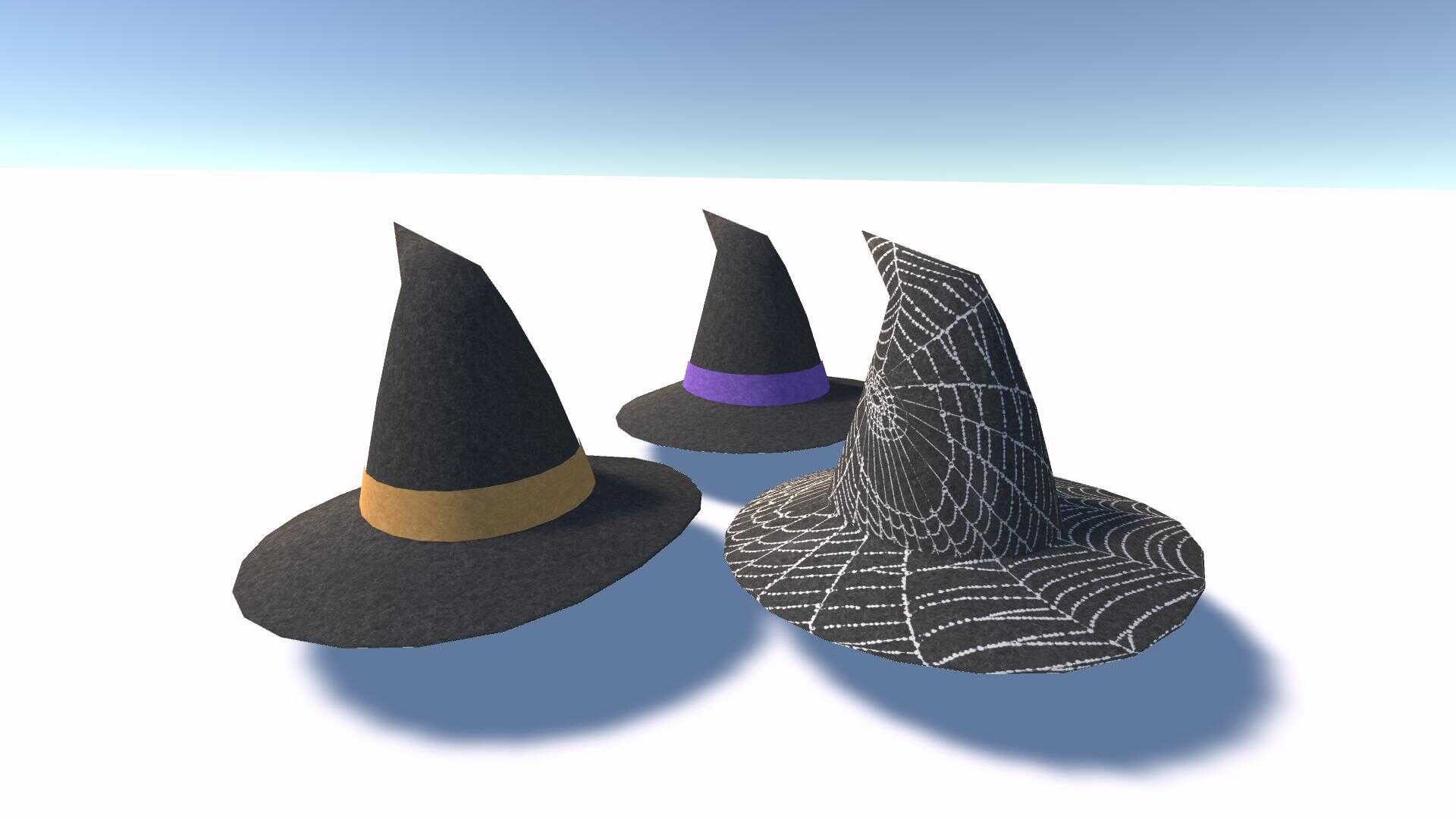 Witch Hats - 3 x Variants