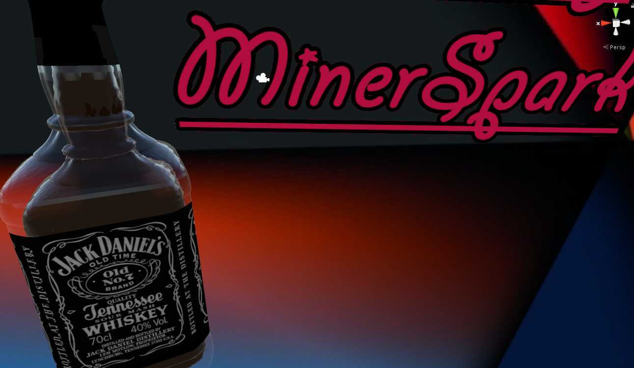 Jack Daniels Bottle Prefab