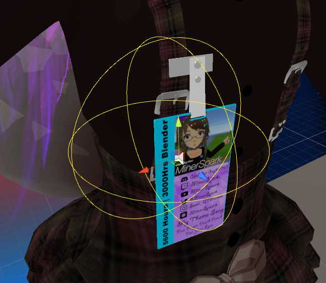 Keycard/ID Card for Avatar *Weighted+1Material*