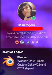 Blender Discord Presences