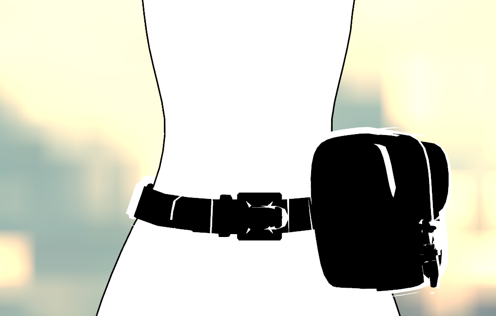 Rexouium Hip Bag (Check Description) 