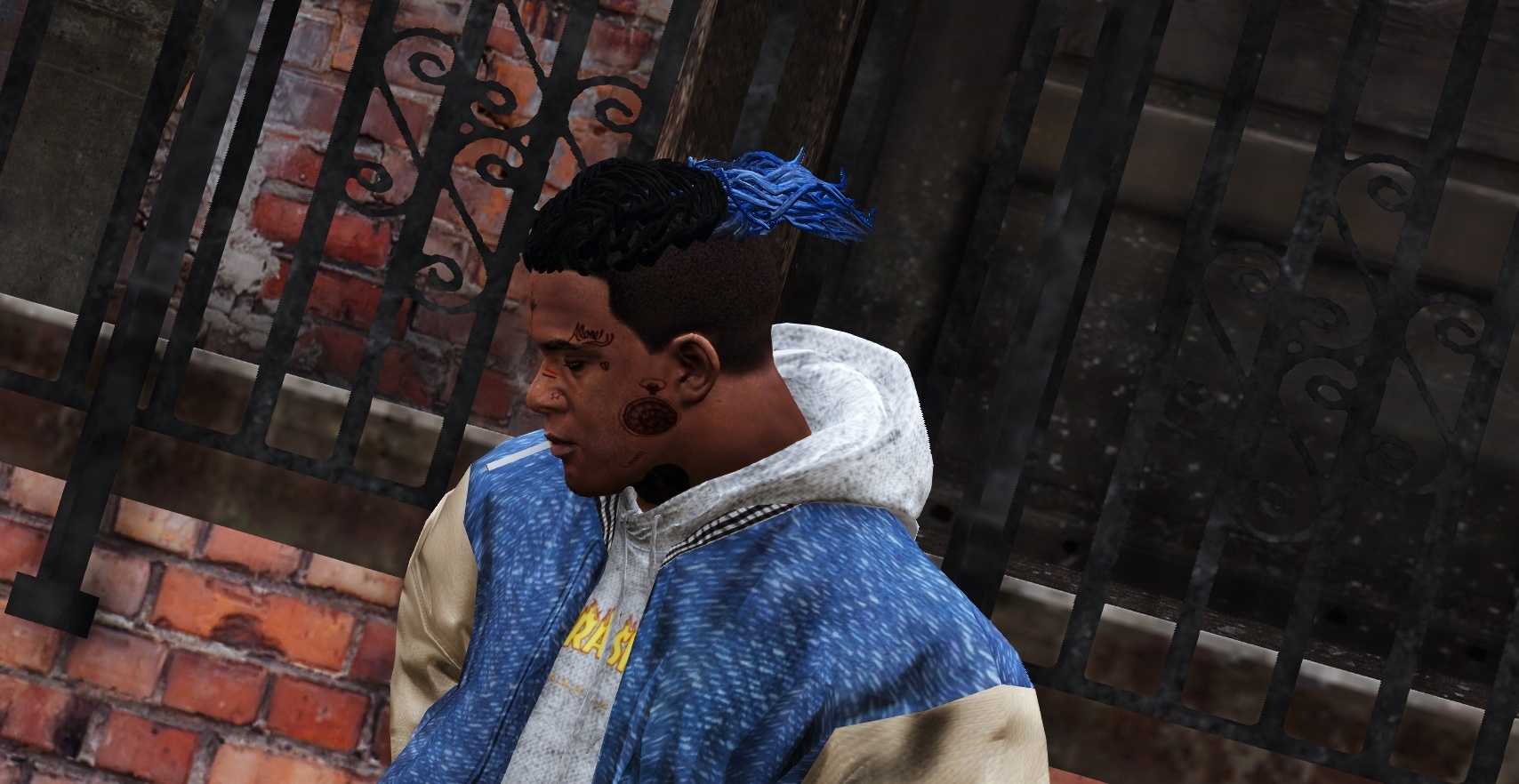 XXXTENTACION all hairstyles 