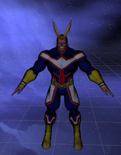 Jump Force All Might w/ Gestures