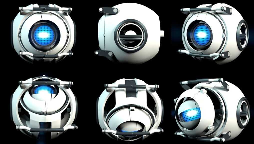 Drone/Roboter and 480 Animation Clips/ 150K Polys