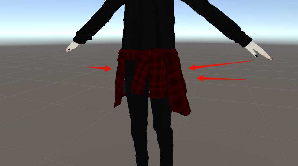 Plaid Waist Tie Accessory [Development]