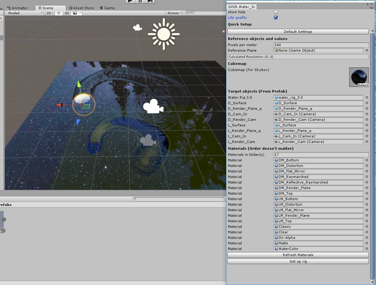 SilVR Water Shader v3.4 Autoconfig