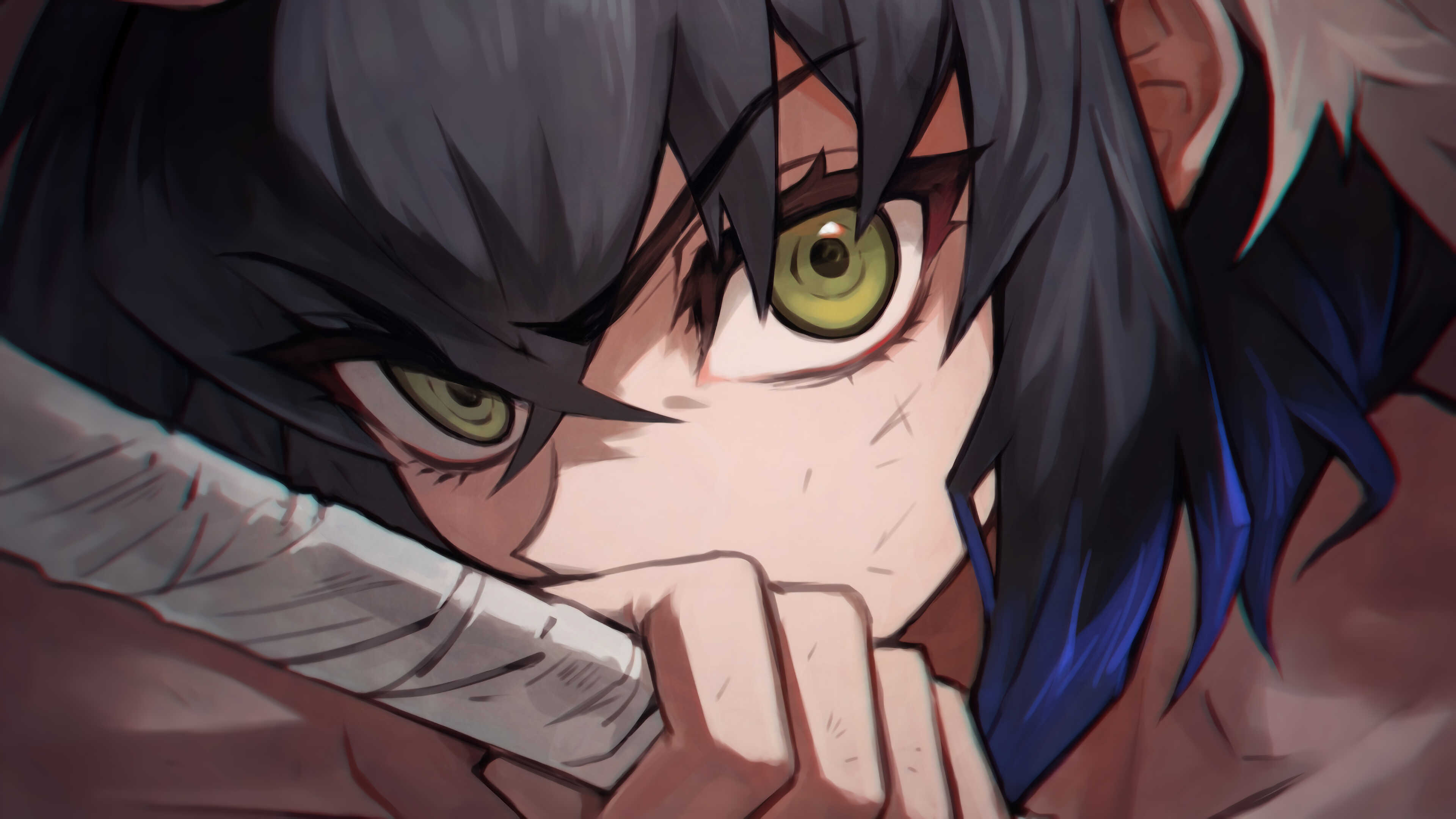 Inosuke MASKLESS VER (With DynamicBones)