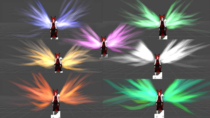 Angel wings pack for avatar