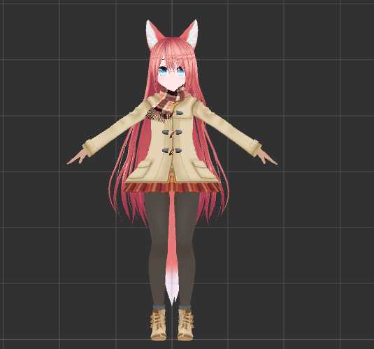 Kano, pink haired miko