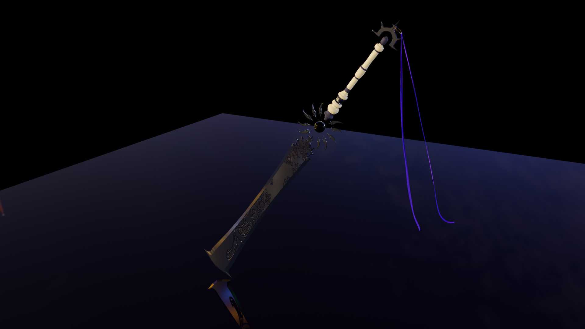 Sol Invictus Sword (Incl simple Idle animation)