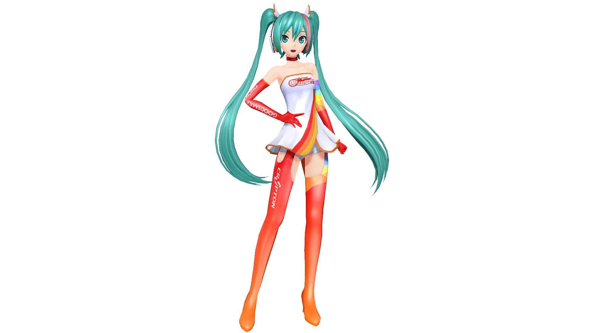 PDX Racing Miku 2016 (Eye Track, blink, Lip Sync, Physics) 