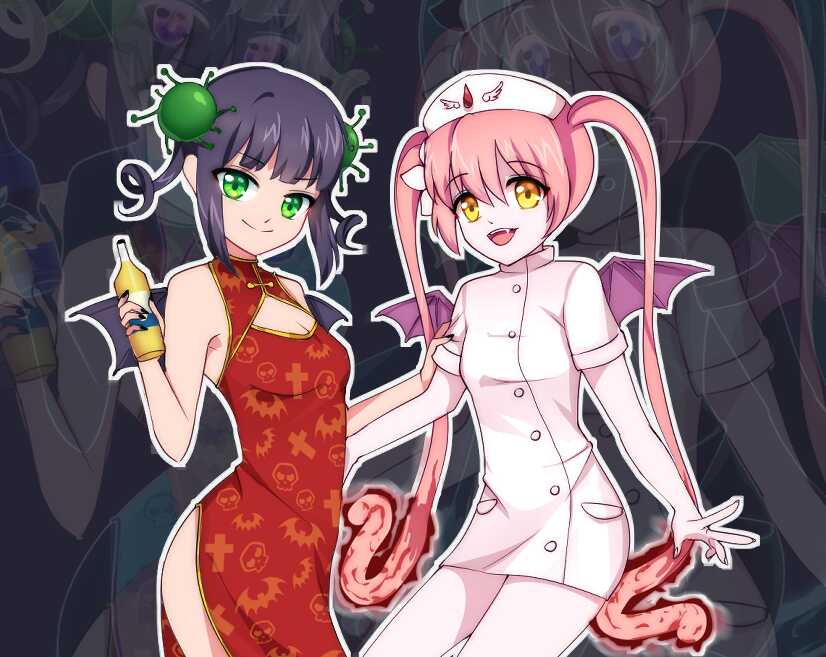 Corona- and Ebola-chan
