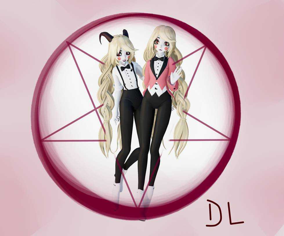 Charlie, The Princess of Hell (MMD Model)