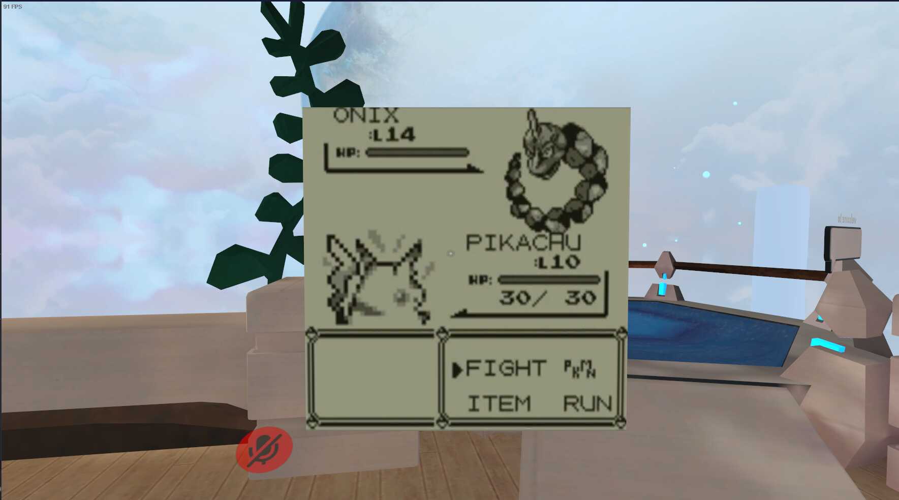 Pokemon Red Version in Vrchat