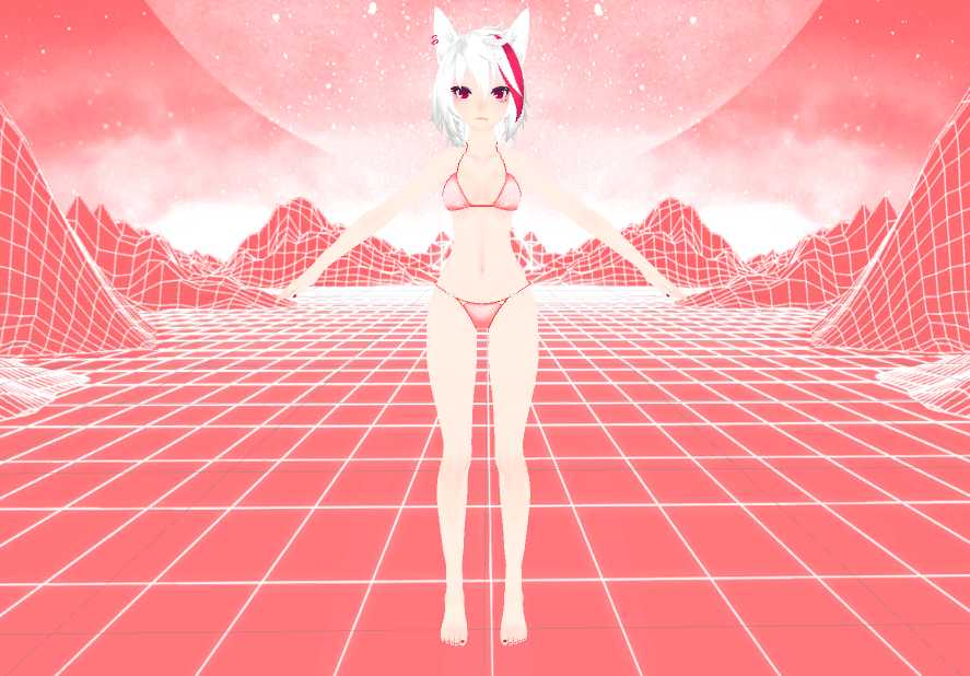 Wolf Girl (Dynamic Bones, Gestures/Animations, Lewd, Dumb Model)