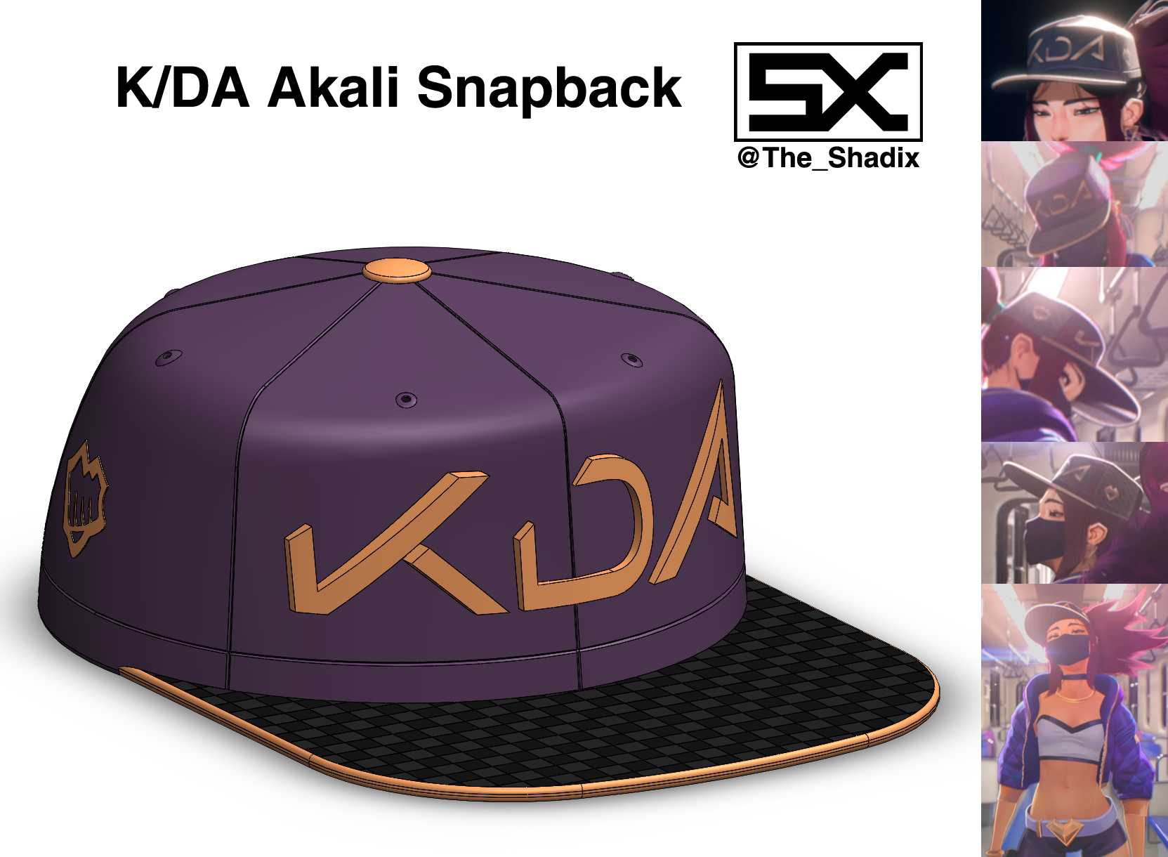 [League of Legends] K/DA Akali Snapback