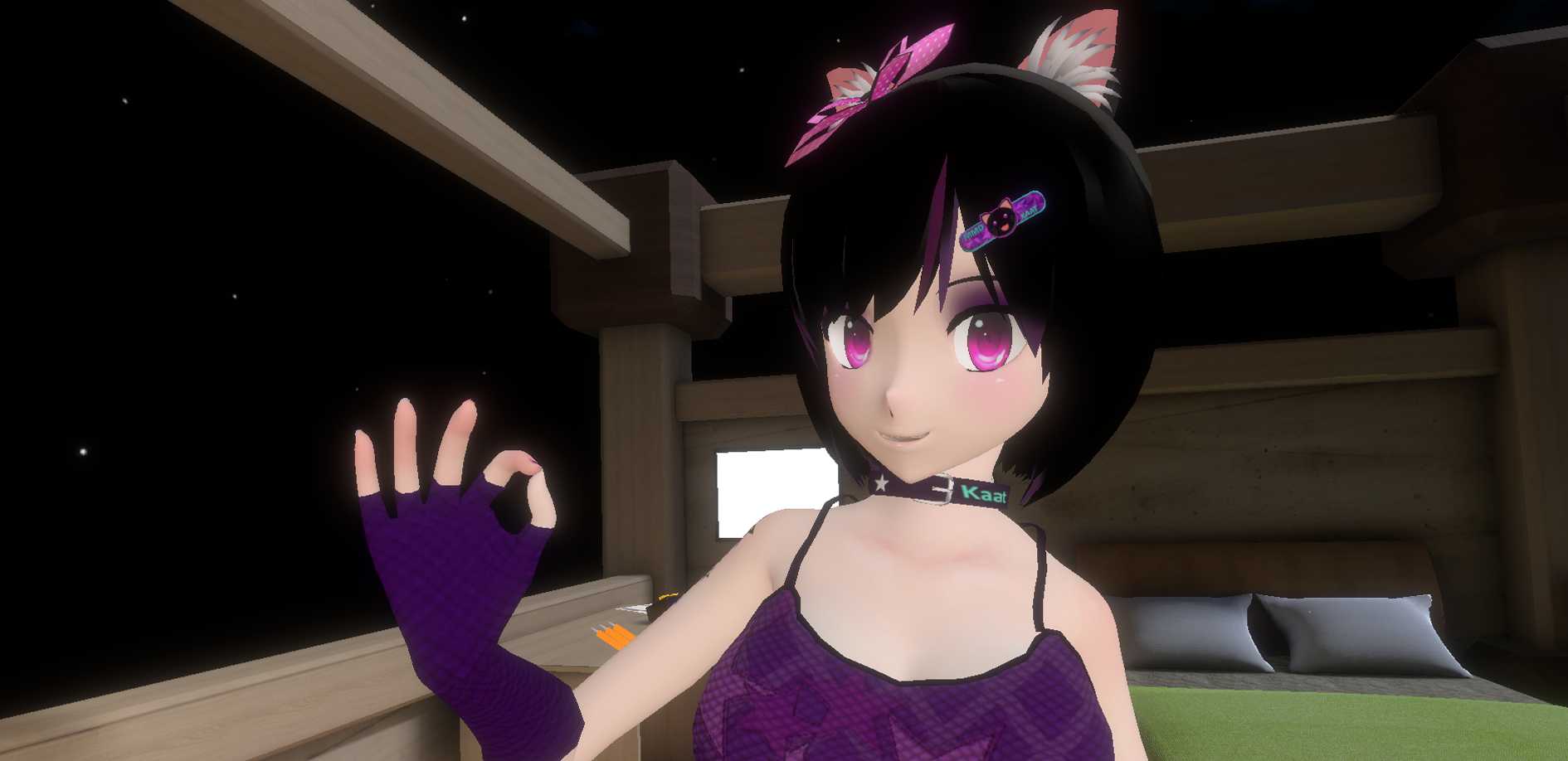 Kaat (Eye Tracking, Lip Sync, Gestures, Emotes, Dynamic Bones)