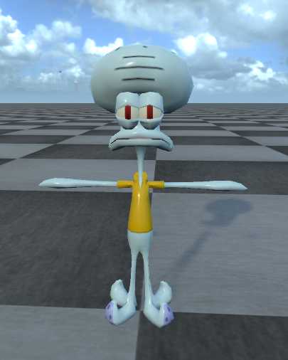 Powerful Squidward