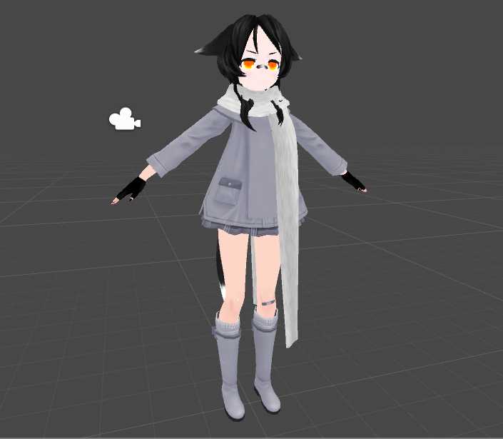 Ooka in a coat