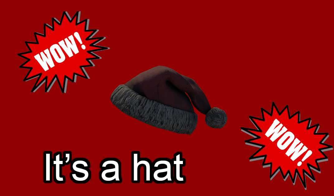 Semi-Realistic Santa Hat